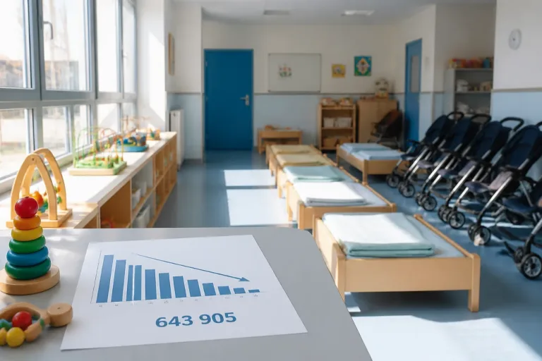 La France en 2025 : 643 905 naissances, nouvelle baisse de 2,3 % selon l’Insee