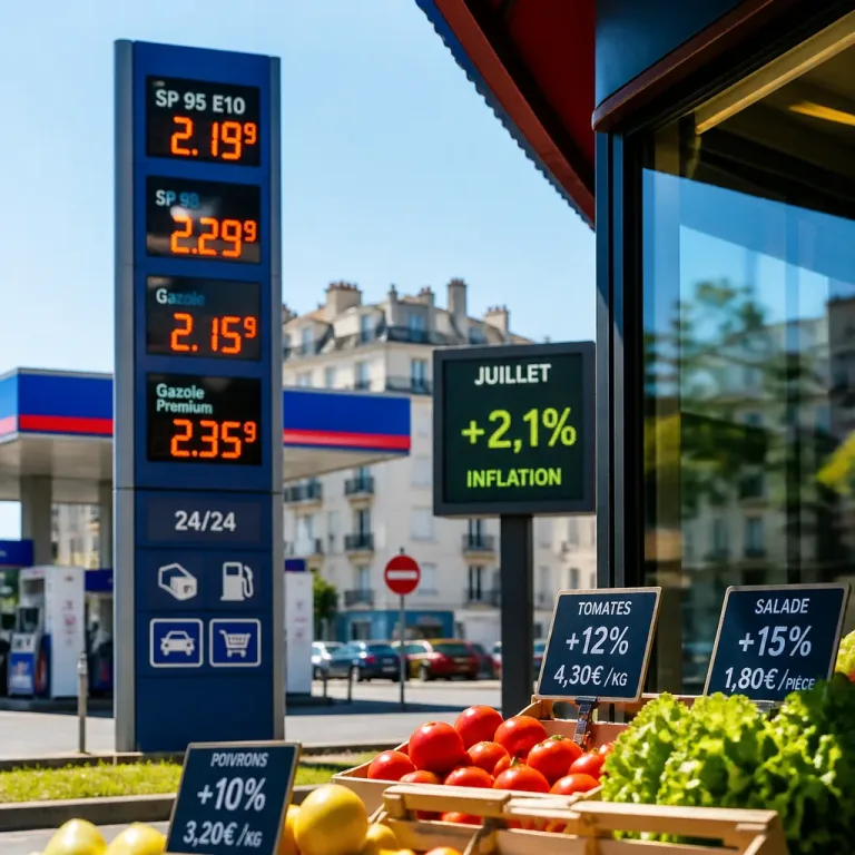 L'inflation repasse au‑dessus de 2 % en juillet, l'énergie tire la hausse