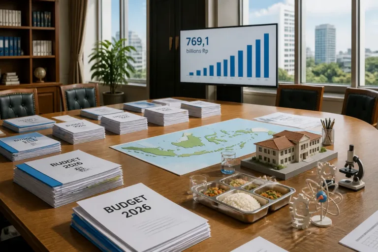 Budget 2026 : 769,1 billions de roupies pour l'éducation, pivot de l'ambition Indonésie 2045
