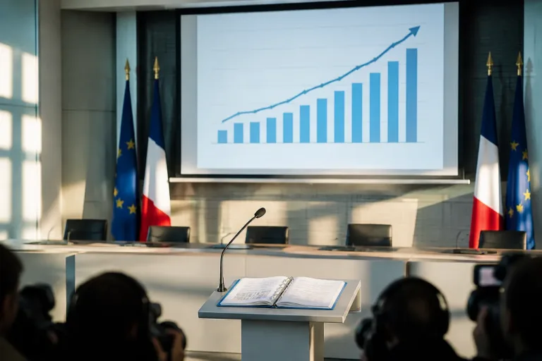 Le gouvernement souligne une croissance positive au premier semestre, objectif de « croissance à deux chiffres » maintenu