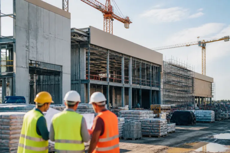 Le secteur français de la construction s'enfonce en juin, la construction commerciale la plus touchée