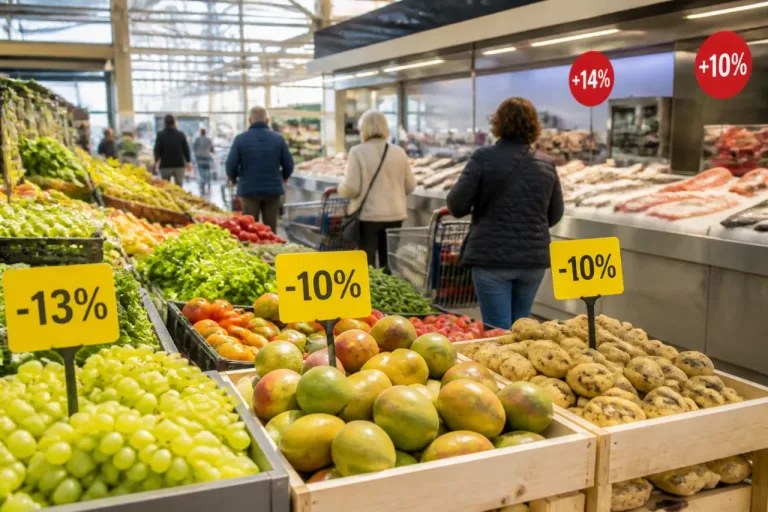 L'inflation alimentaire baissera en Belgique en juin : première baisse en cinq ans (-0,41%)