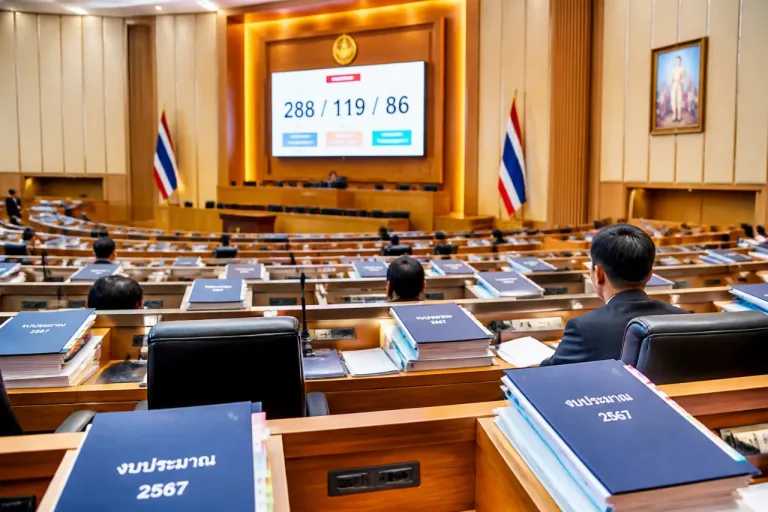 La Thaïlande adopte en première lecture le budget 2027, vise réduction du déficit et relance par l'investissement