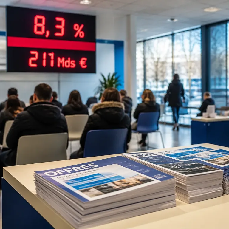 Le taux de chômage monte à 8,3 % : la redistribution des aides publiques au cœur du débat