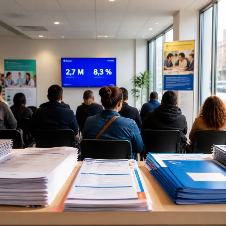 Le chômage remonte : 2,7 millions privés d’emploi, le taux atteint 8,3 %
