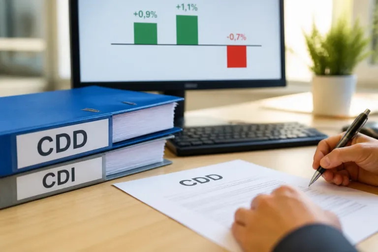 Emploi au 1er trimestre 2026 : les embauches augmentent (+0,9%) mais les CDI continuent de reculer