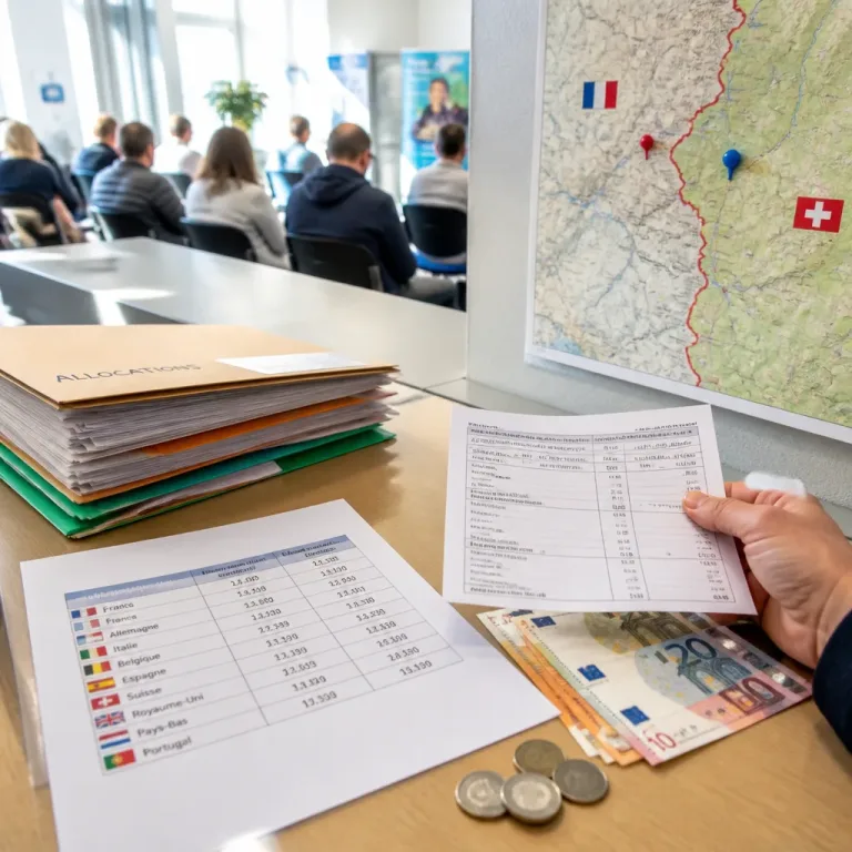 Les allocations des ex-frontaliers: la facture moyenne double pour ceux qui travaillaient en Suisse