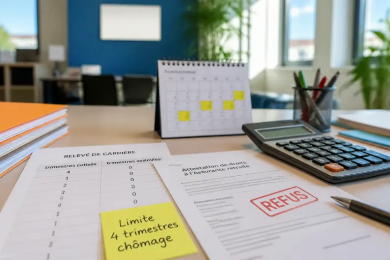 Retraite anticipée: le plafond de 4 trimestres de chômage qui bloque des carrières longues