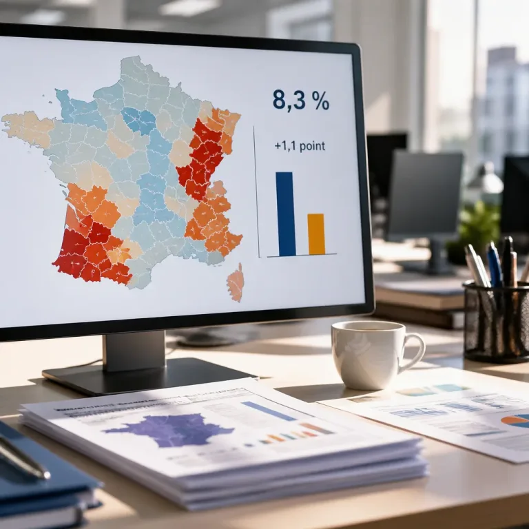 Le chômage repart à la hausse : 8,3 % au 2e trimestre 2026, mais les territoires divergent