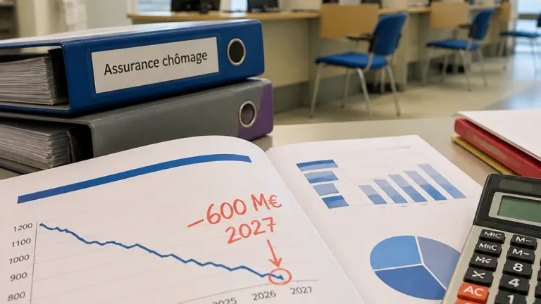 Assurance chômage : l'Unédic anticipe un déficit de 600 millions en 2027 si l'État maintient sa ponction