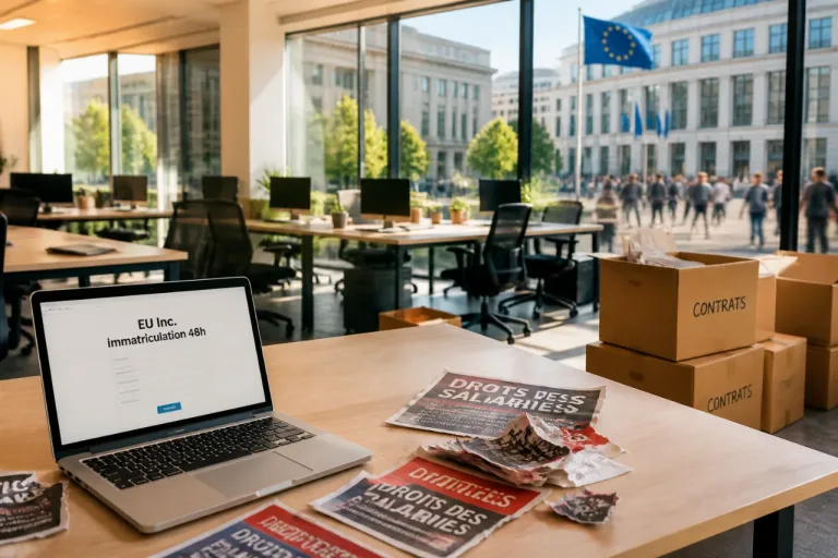 Un nouveau statut européen d'entreprise menace-t-il les droits des salariés ?