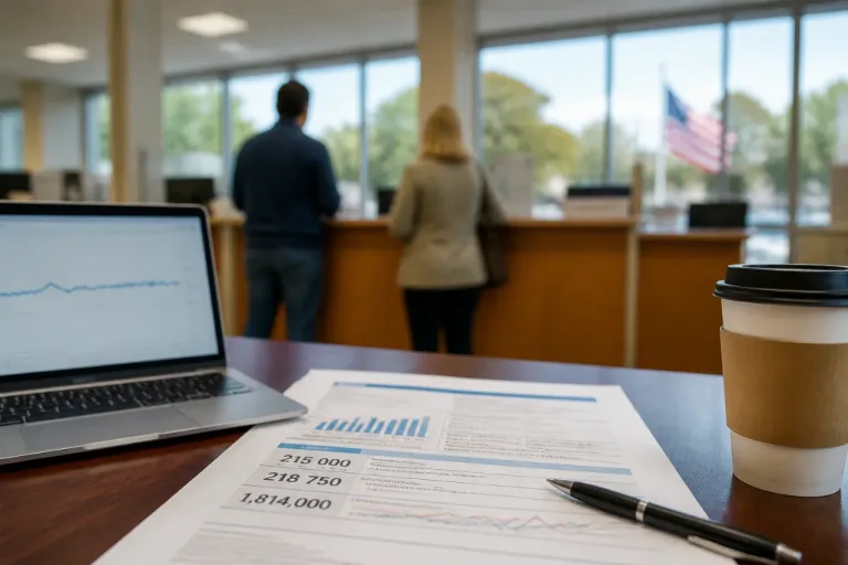 Les inscriptions au chômage aux États-Unis reculent à 215 000, signe d'un marché du travail toujours tendu