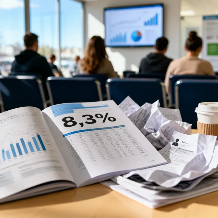 Le chômage remonte à 8,3% au deuxième trimestre, un coup dur pour l'objectif de plein emploi