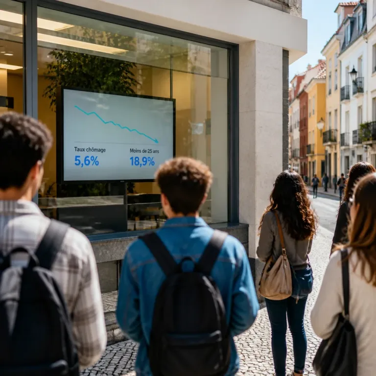 Le chômage au Portugal retombe à son plus bas depuis 2002, bénéfice surtout pour les jeunes