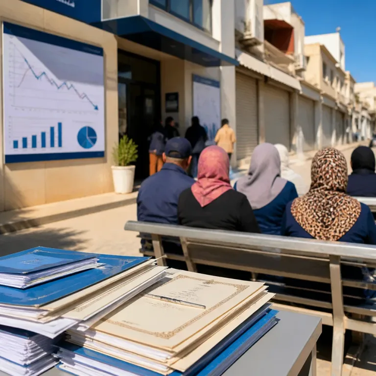 Tunisie : baisse du taux de chômage mais recul de l'emploi et inquiétude sur les diplômés