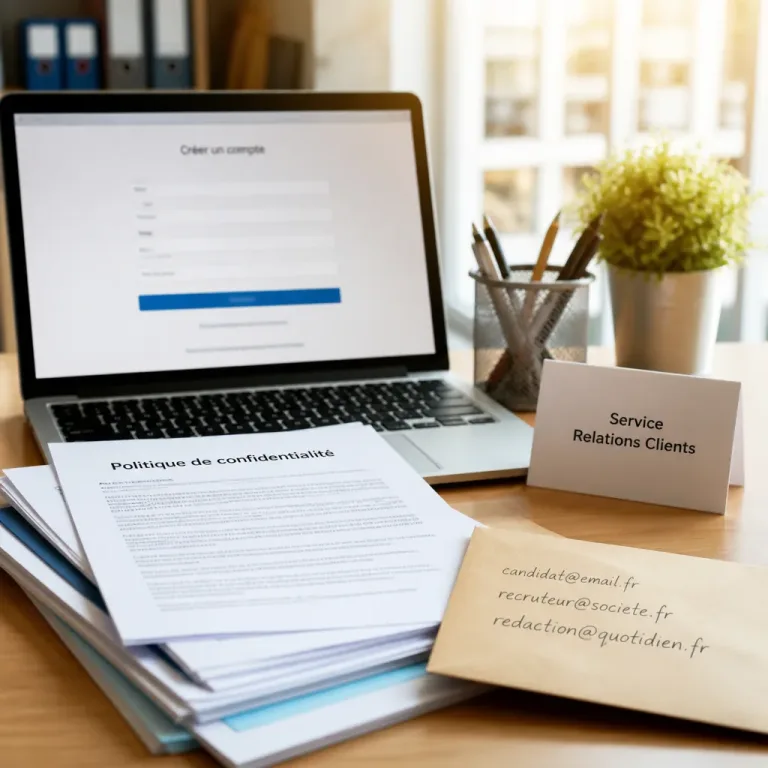 Création de compte sur Le Progrès : ce que reculent la collecte de données pour les candidats et recruteurs