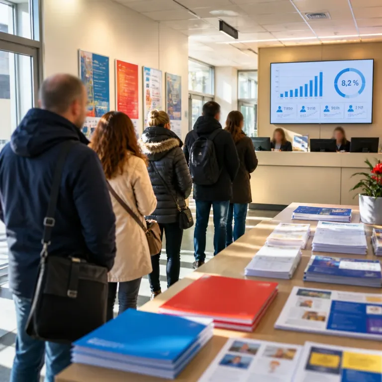 Le chômage dans la Loire : un taux à 8,2 % et des flux d’inscription très dynamiques