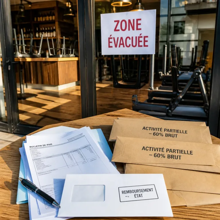 L’État prend en charge 100% des indemnités chômage partiel pour les TPE/PME des zones évacuées
