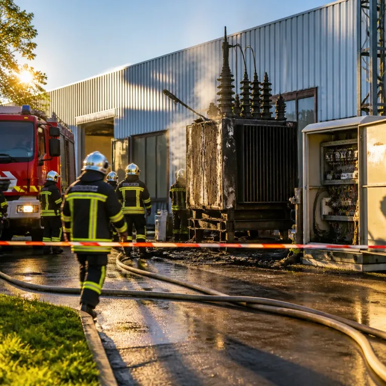 Feu sur un transformateur : 60 salariés placés en chômage technique chez Sud Loire caravanes