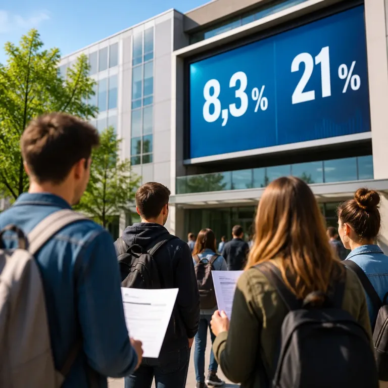 Chômage : 8,3 % en France et plus de 21 % pour les jeunes, le débat politique s'enflamme