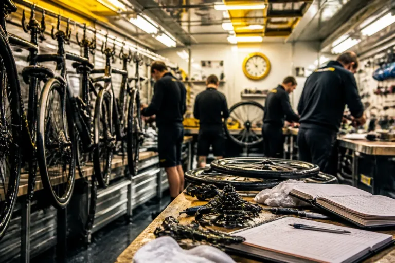 Mécaniciens du Tour de France : entre course contre la montre et obligation de sécurité