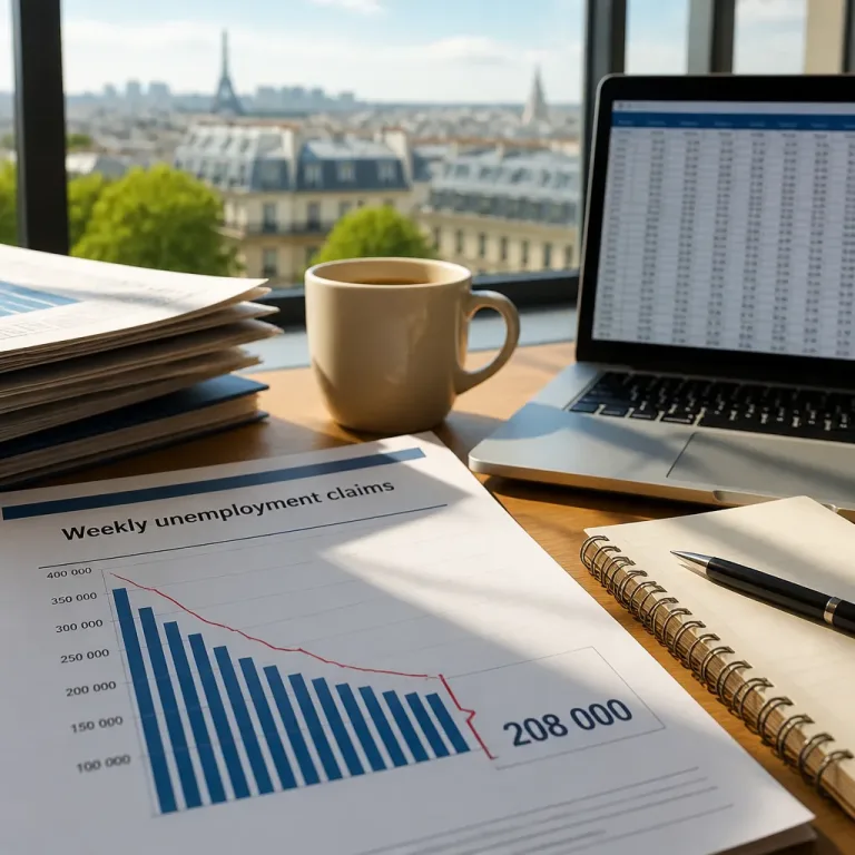 Les premières demandes d'allocations chômage aux États-Unis tombent à 208 000, signe de vigueur du marché du travail