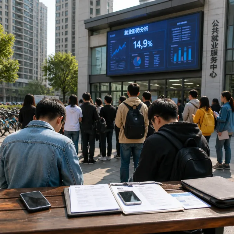 Le chômage des 16-24 ans en Chine retombe à 14,9 % mais reste supérieur à l’an dernier