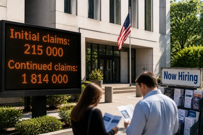 Les demandes d'allocations chômage aux États-Unis faiblement en baisse, le marché du travail reste stable