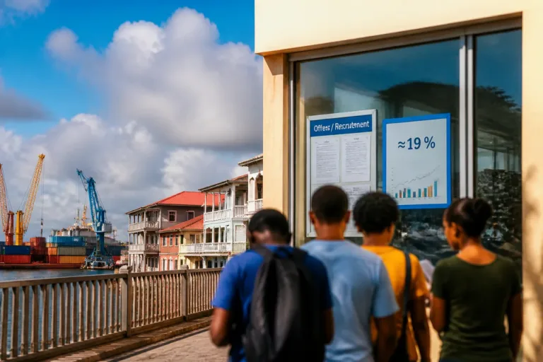 La Guyane crée des emplois mais voit son chômage frôler 20 %, un casse‑tête démographique