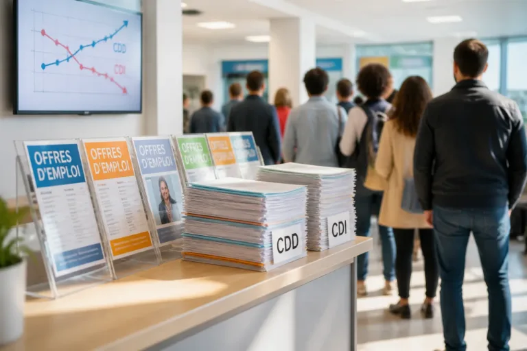 Les embauches progressent au T1 2026, tirées par les CDD ; le CDI continue de reculer