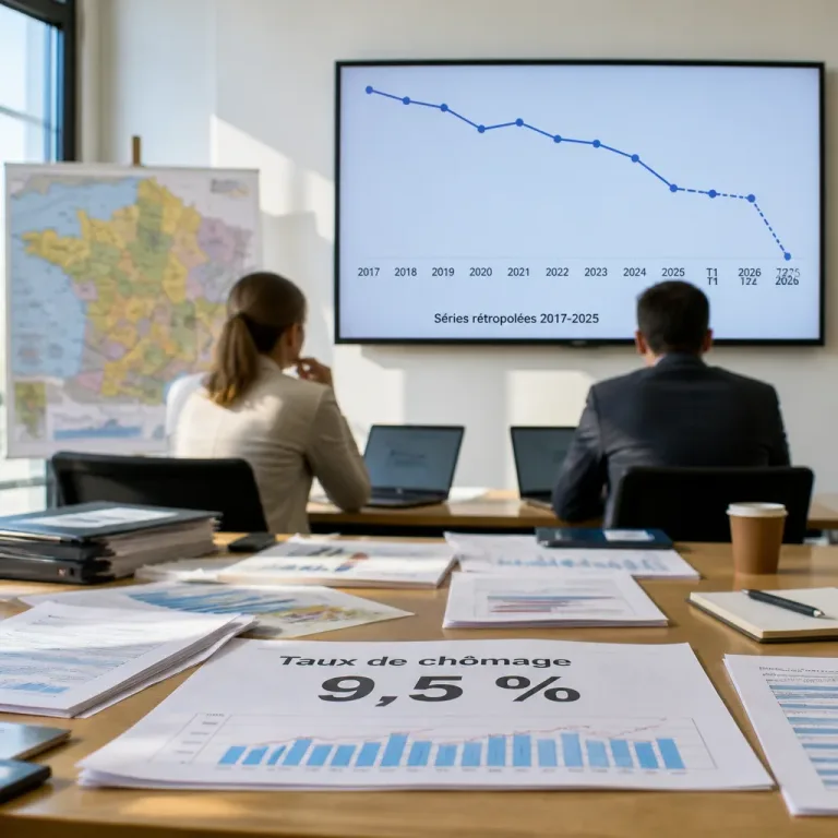 Le chômage retombe à 9,5% au T2 2026, mais le recul interroge sa portée réelle