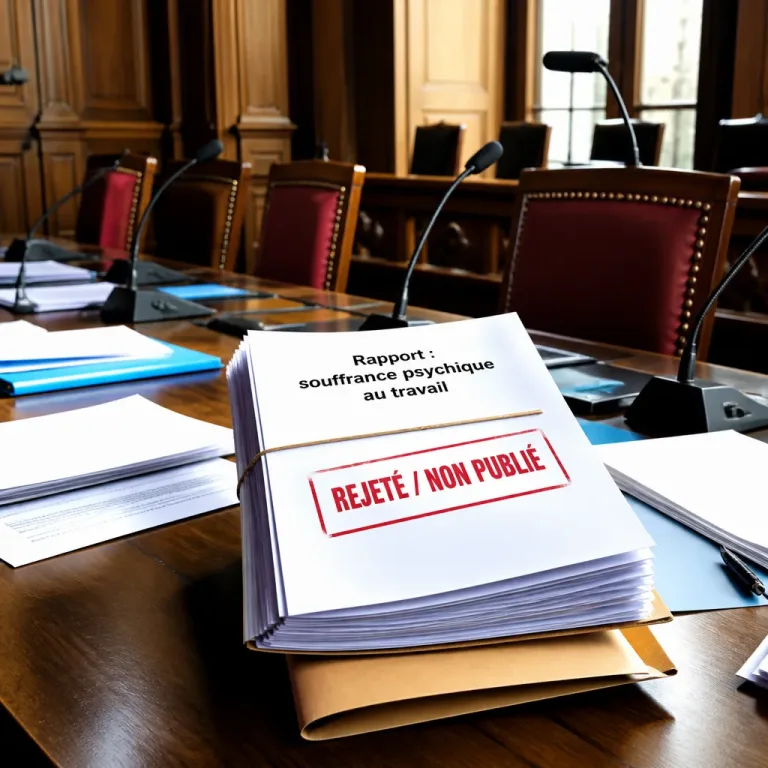 Le Sénat enterre un rapport sur la souffrance psychique au travail, débat politique et conséquences pour les salariés