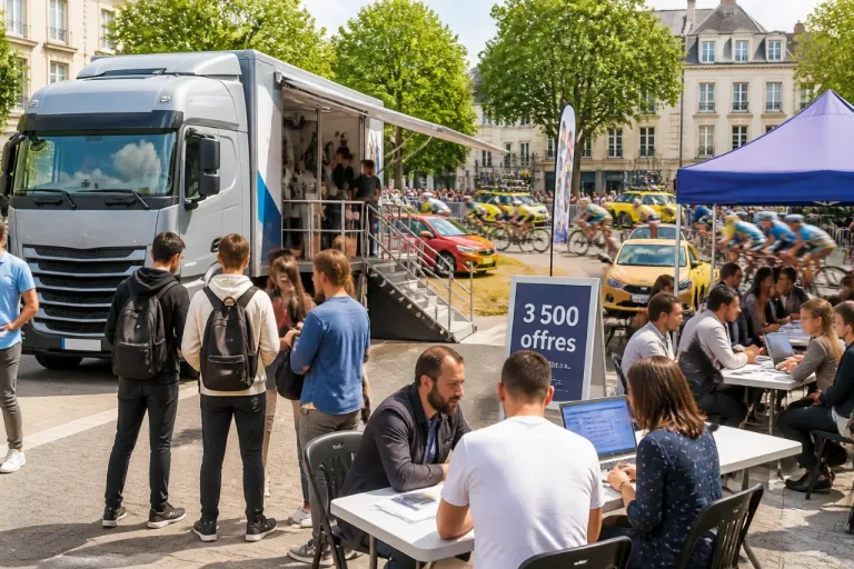 France Travail mobilise le Tour de France pour rapprocher 3 500 offres et candidats