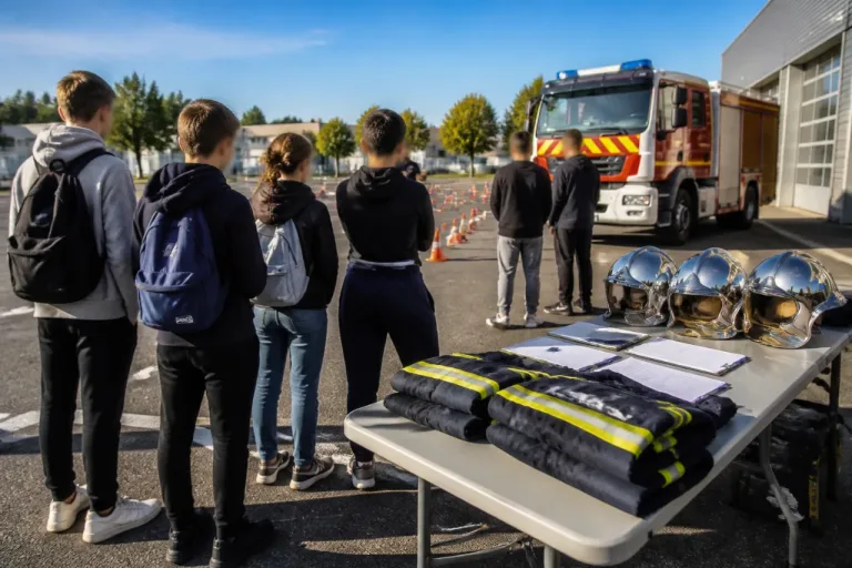 Ouverture des inscriptions : la section des jeunes sapeurs‑pompiers du pays de Quimperlé recrute sa 4e promotion