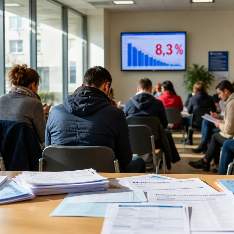 Le chômage remonte à 8,3 % au T2 2026 : un tournant pour le marché du travail français