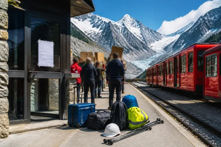 Grève massive au train du Montenvers : les salariés dénoncent une « culture d’usure » après la reprise en régie