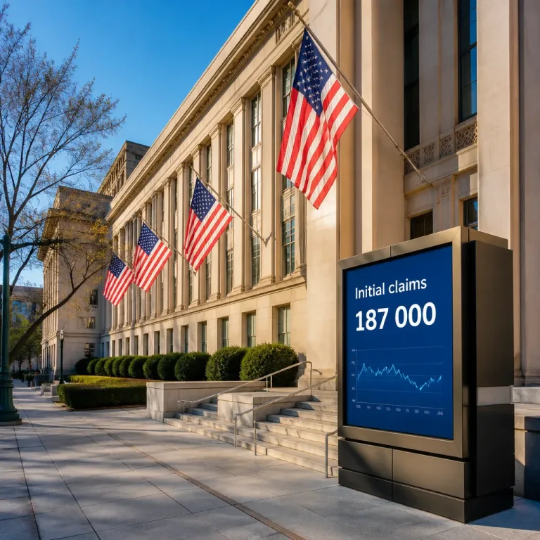Aux États-Unis, les premières demandes d'allocations chômage reculent à 187 000 la semaine dernière