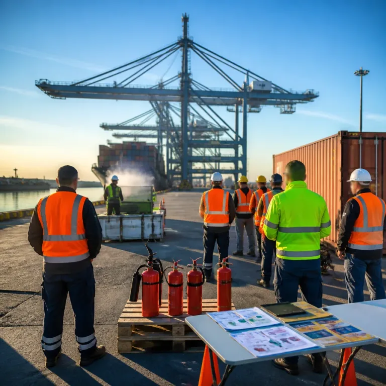 Au port de Marseille‑Fos, la lutte contre les accidents du travail passe par la formation et la prévention