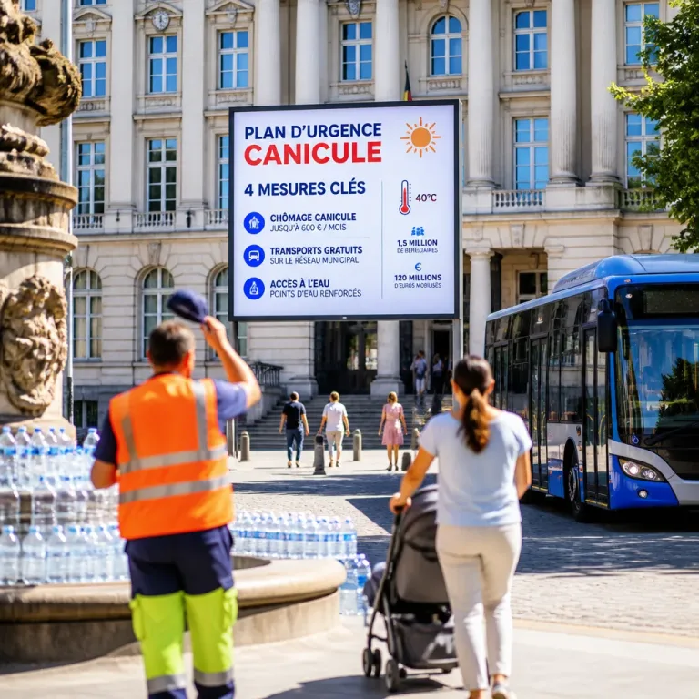 Le PS propose un plan d'urgence pour le travail et la santé face aux canicules