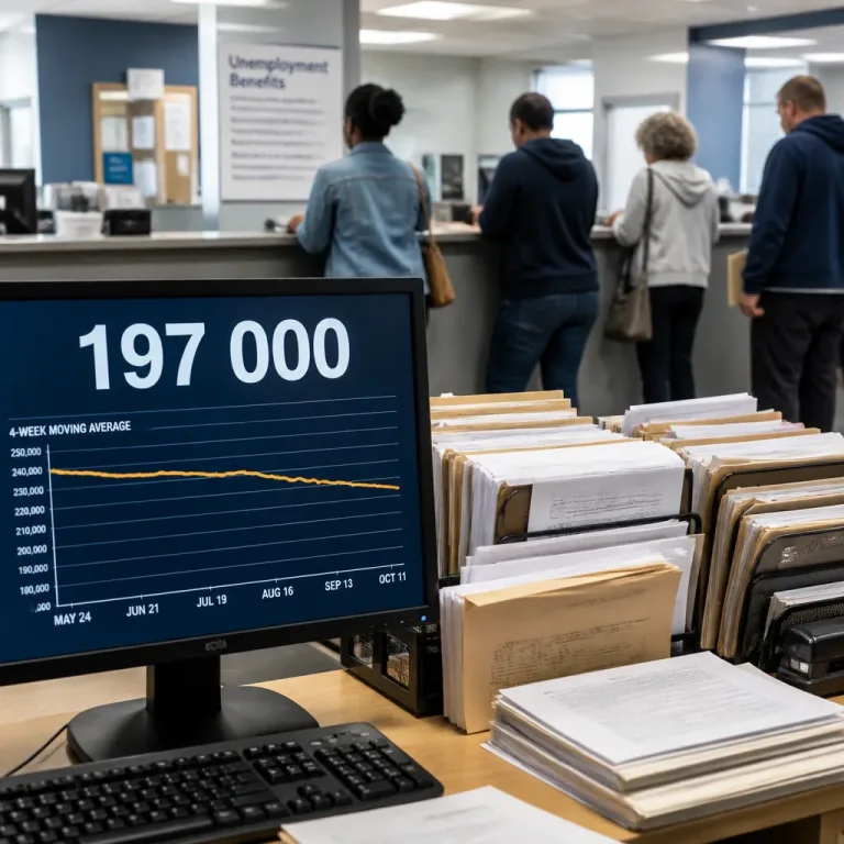 Les inscriptions au chômage aux États-Unis augmentent à 197 000, la tendance reste contrastée