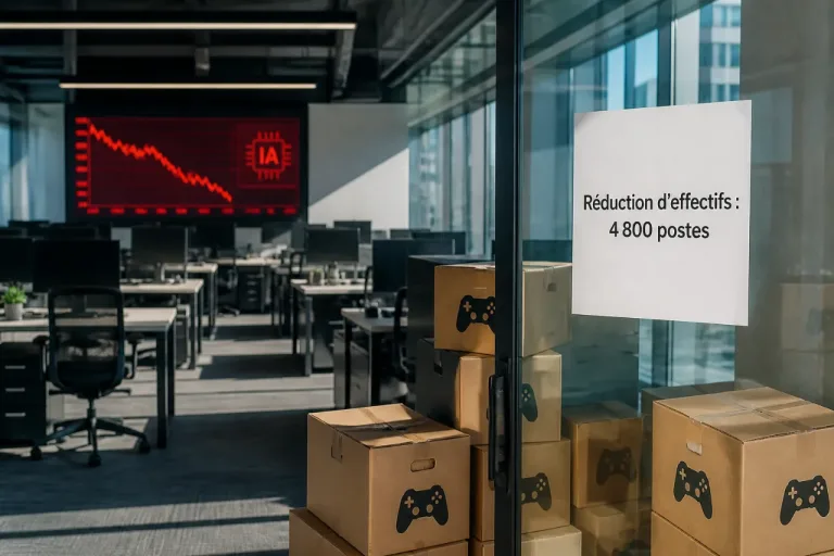 Microsoft supprime 4 800 postes : une nouvelle vague de réorganisation liée à l’IA frappe le secteur tech