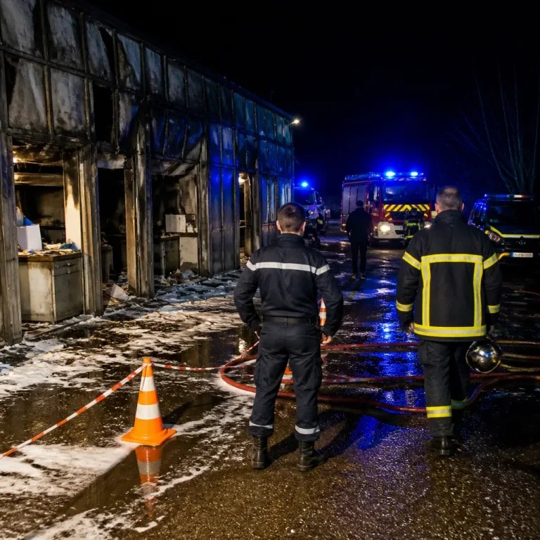 Incendie dans une agence de tri : 26 salariés de Guyonnet placés en chômage technique
