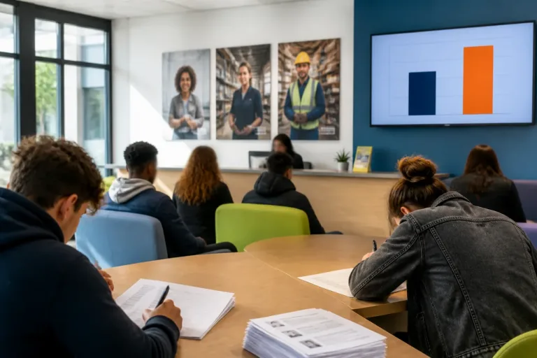 Jeunes en France : 11 % de NEETs et des heures travaillées loin derrière l'Allemagne