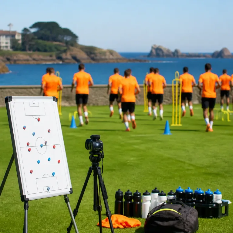 Pré‑saison du FC Lorient : le staff se dit satisfait après un stage intensif à Perros‑Guirec