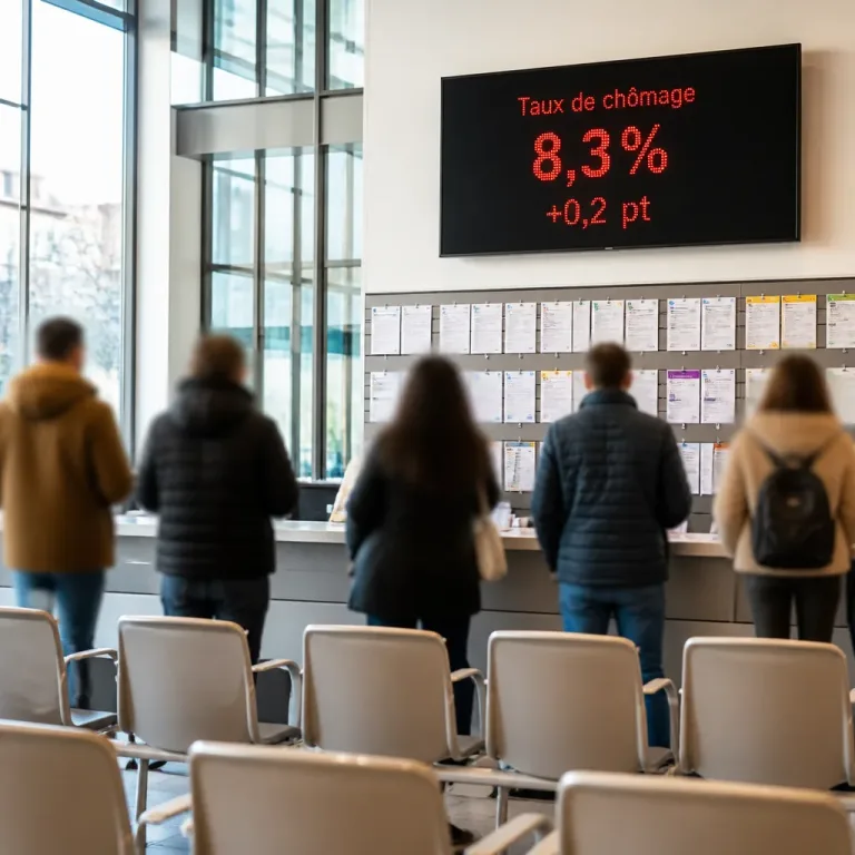 Le chômage remonte à 8,3% : le plein‑emploi d'Emmanuel Macron hors de portée