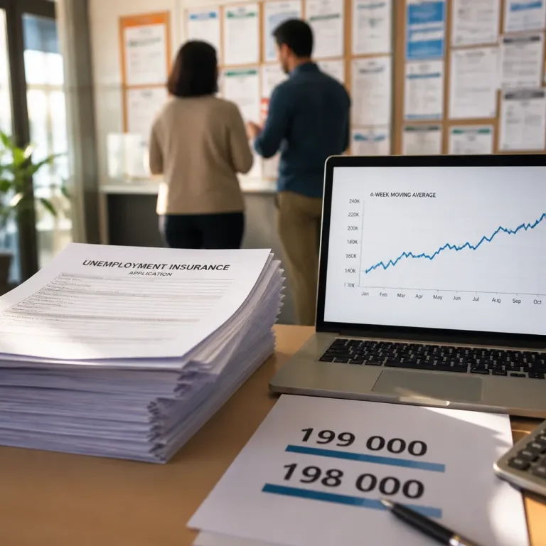 Les inscriptions au chômage aux États-Unis remontent légèrement à 199 000