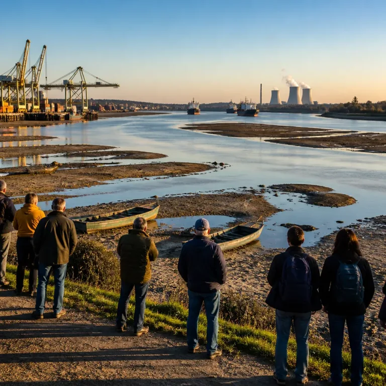 Le Danube à un niveau historiquement bas : pêcheurs au chômage, fret et centrales en difficulté
