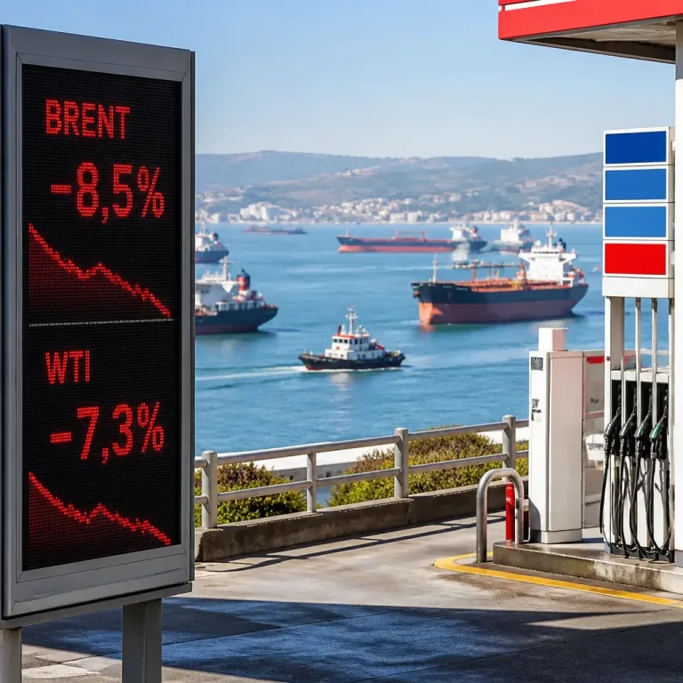 Le pétrole plonge après trois nuits sans frappes Iran–États-Unis, le Brent sous 90 $