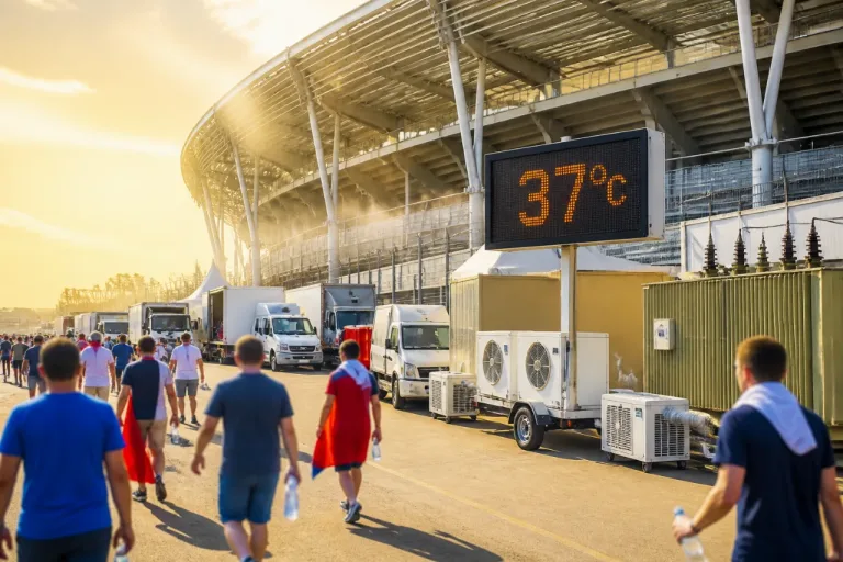 Chaleur extrême au Mondial : 37°C et forte humidité, quelles conséquences pour l’énergie ?