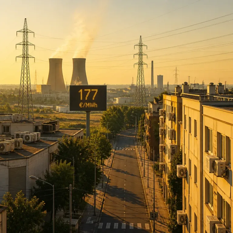 Canicule : le prix de l'électricité atteint un pic inédit en 18 mois, pression sur le réseau et la facture